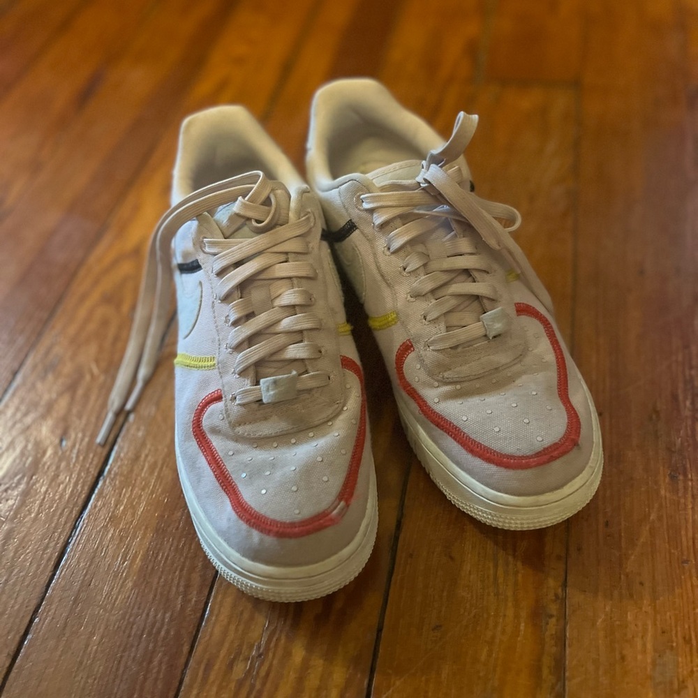 Pink Nike Air Force Ones